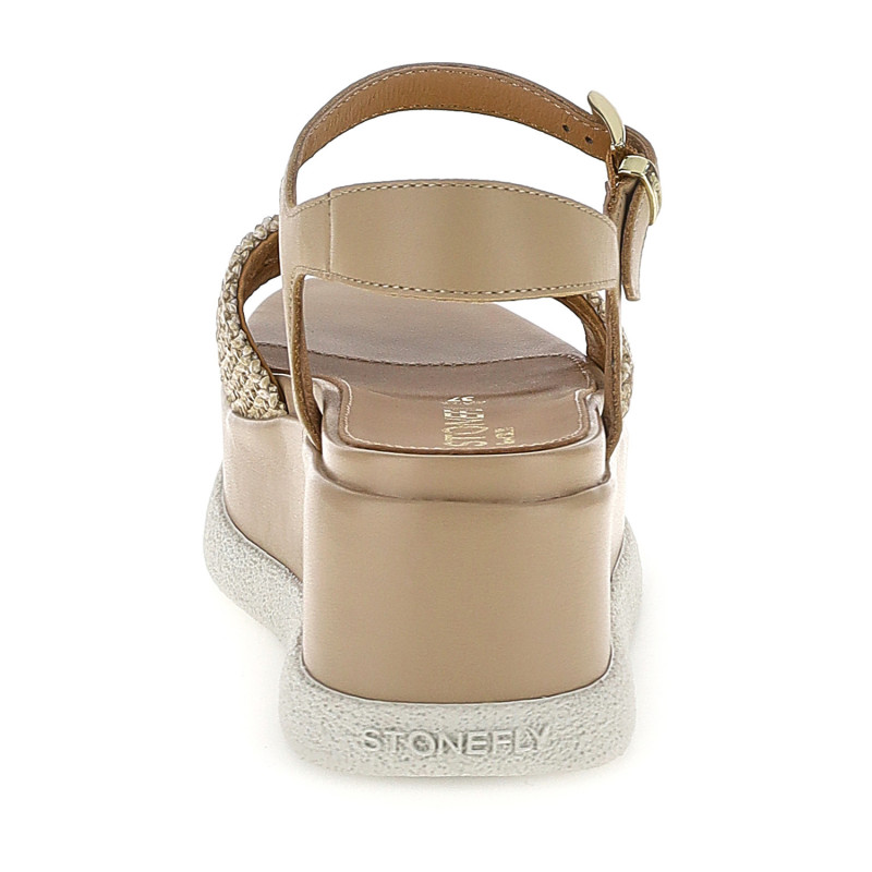 Stonefly sandali Arianna 4 in pelle sesame beige 223737