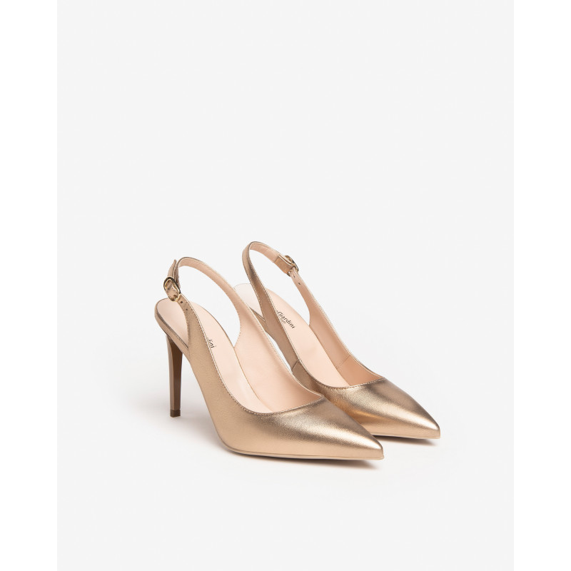 Nero Giardini slingback laminata col. sandalo E307041DE434