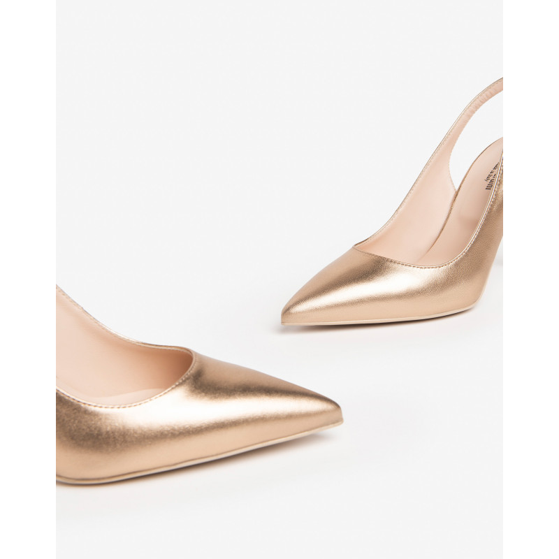 Nero Giardini slingback laminata col. sandalo E307041DE434