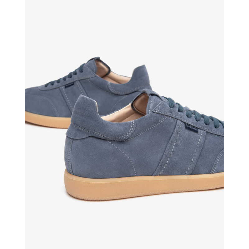 Nero Giardini sneakers uomo pelle scamosciata col. avio E500685U203