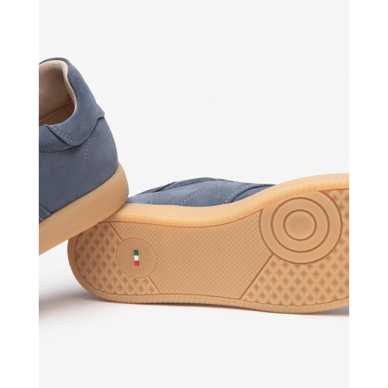 Nero Giardini sneakers uomo pelle scamosciata col. avio E500685U203