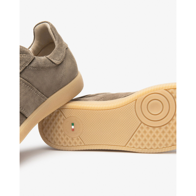 Nero Giardini sneakers uomo scamosciata col. argilla marrone E500685U501