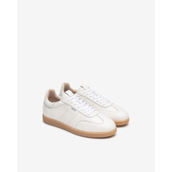 Nero Giardini sneakers uomo in pelle bianca E500686U707