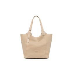 Nero Giardini borsa donna a tracolla in pelle scamosciata nudo E644145D421