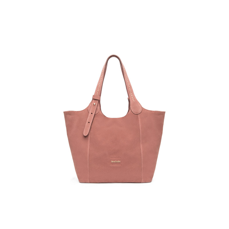 Nero Giardini borsa donna a tracolla in pelle scamosciata rosa E644145D671