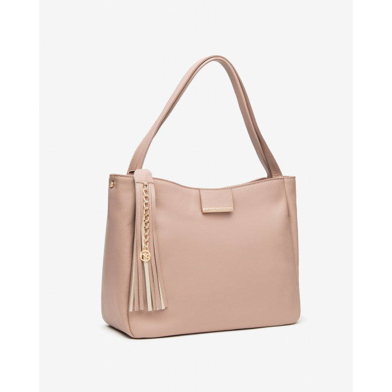 Nero Giardini borsa da donna a tracolla in pelle col. nudo E644151D626