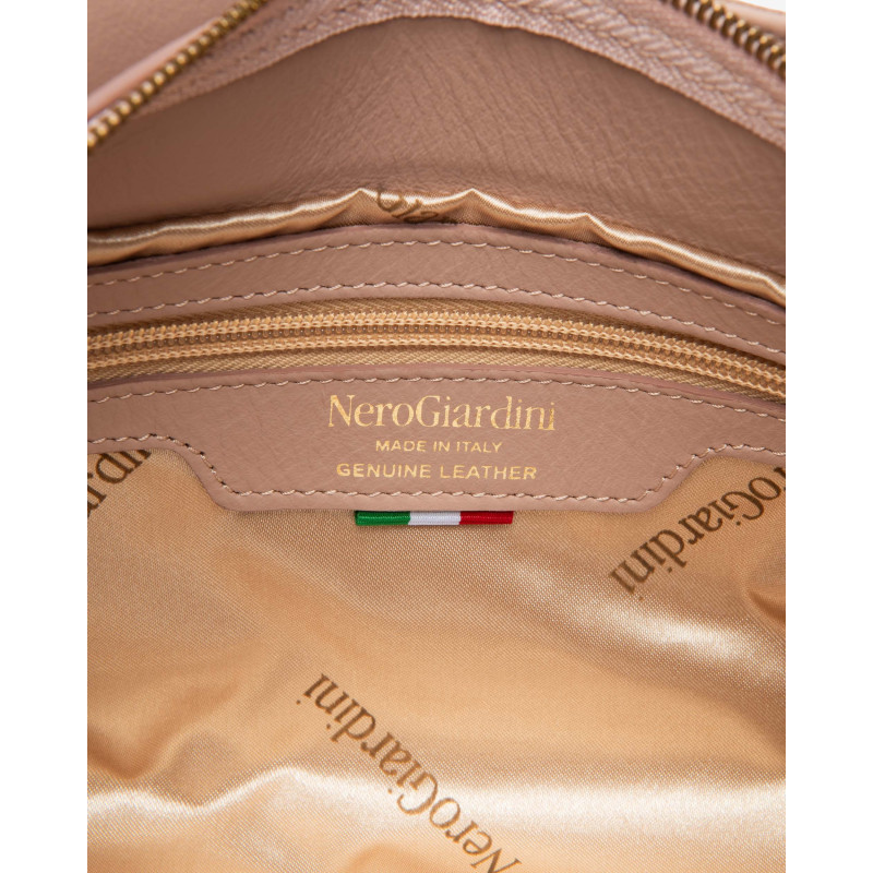 Nero Giardini borsa donna Hobo in pelle nudo E644152D626