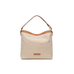 Nero Giardini borsa donna in canvas col. cuoio E644241D400