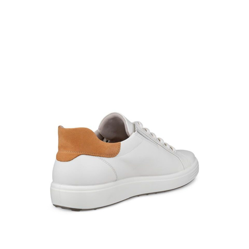 ECCO sneakers uomo Soft 7 M in pelle white 470824 50104
