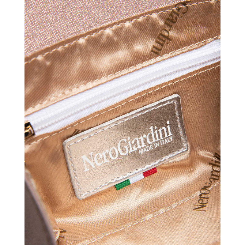 Nero Giardini pochette glitter col. carne E343007DE631