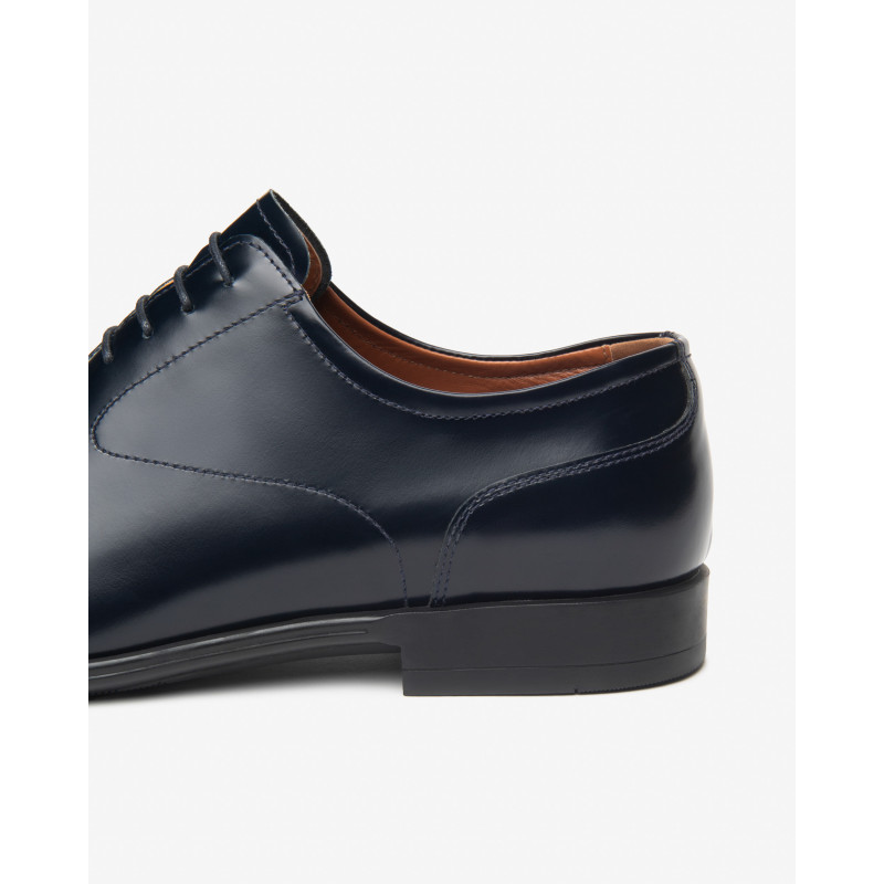 Nero Giardini stringata uomo elegante in pelle blu E601050UE200