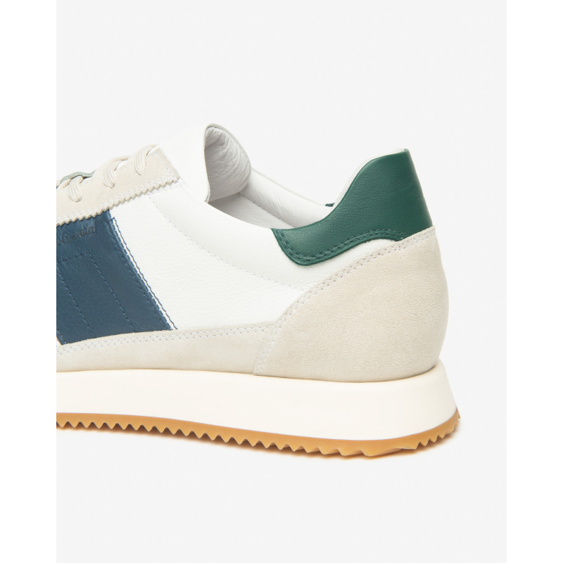 Nero Giardini sneakers uomo in pelle yougurt bianco E601112U714