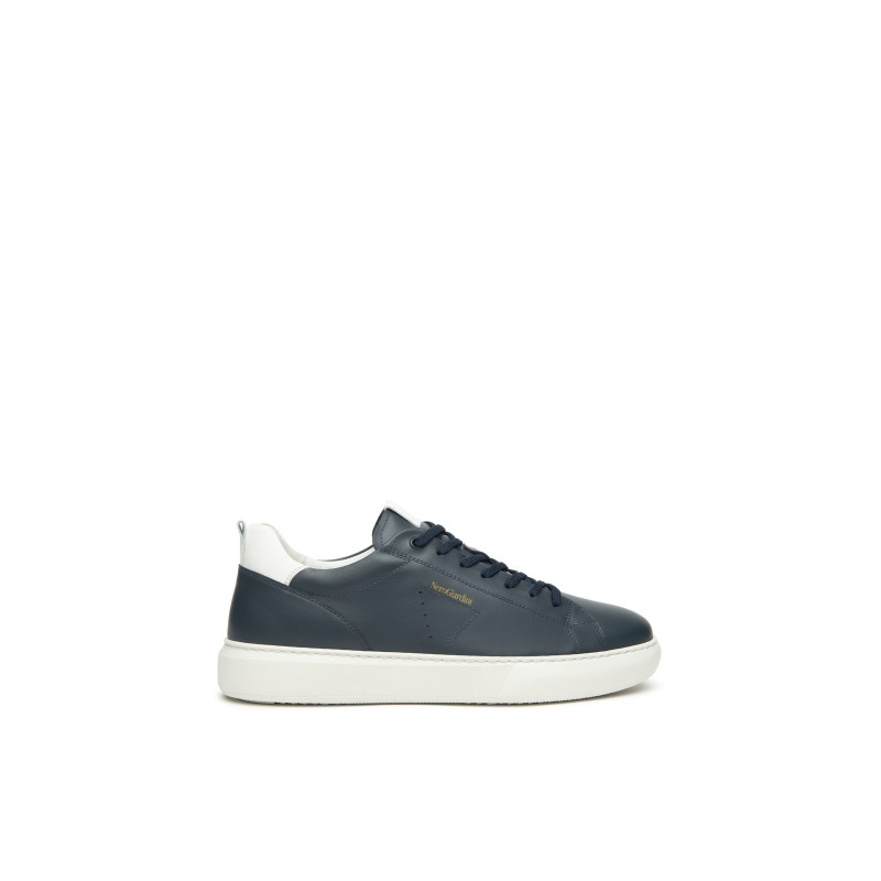Nero Giardini sneakers uomo in pelle blu E601160U207