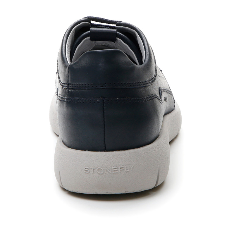 Stonefly sneakers uomo Stream 17 in nappa blu 219007