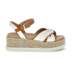 Stonefly sandali donna Arianna 2 nappa white tobacco 223735