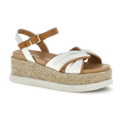 Stonefly sandali donna Arianna 2 nappa white tobacco 223735