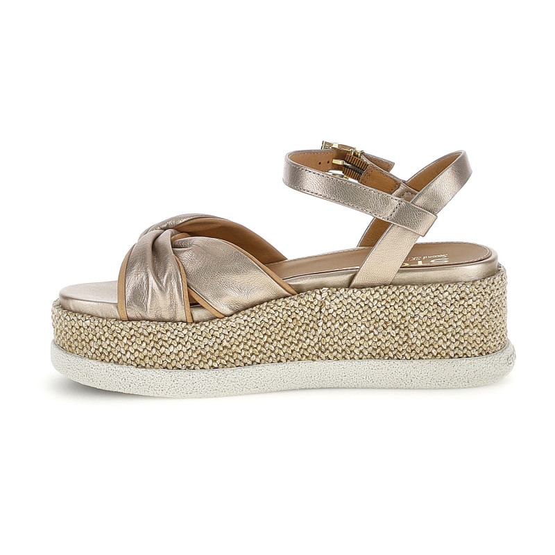 Stonefly sandali donna Arianna 2 nappa laminato taupe 223868