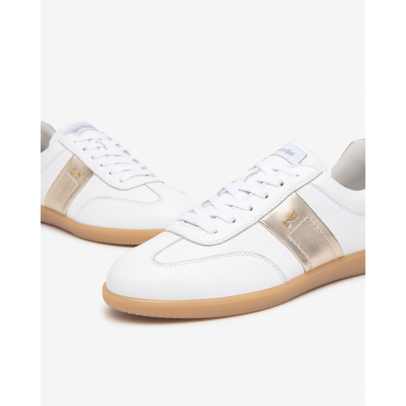 Nero Giardini sneakers donna in pelle bianco E512851D707