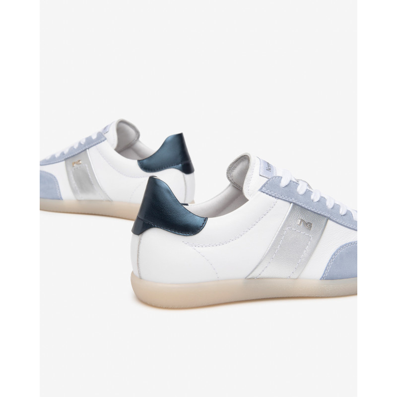 Nero Giardini sneakers donna in pelle col. fiordaliso E512855D623