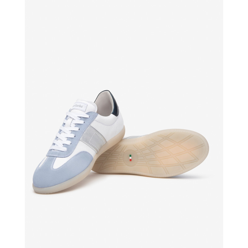 Nero Giardini sneakers donna in pelle col. fiordaliso E512855D623