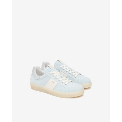 Nero Giardini sneakers donna pelle scamosciata celeste E613004D210