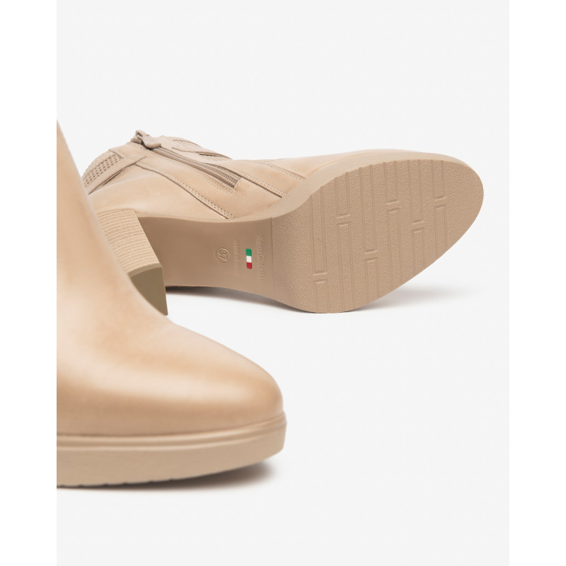 Nero Giardini stivaletti donna in pelle col. champagne E615090D439