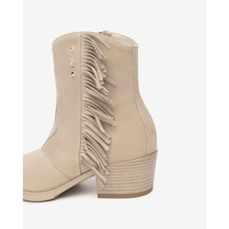 Nero Giardini stivaletti da donna in camoscio col. nudo E615131D421