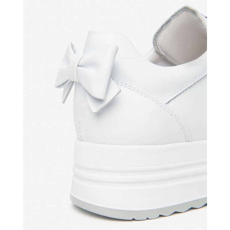 Nero Giardini sneakers donna in pelle bianco E615210D707