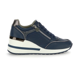 Stonefly sneakers donna Mina 1 in pelle blue 222494 144