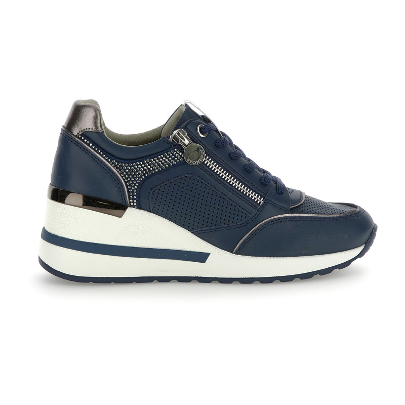 Stonefly sneakers donna Mina 1 in pelle blue 222494 144