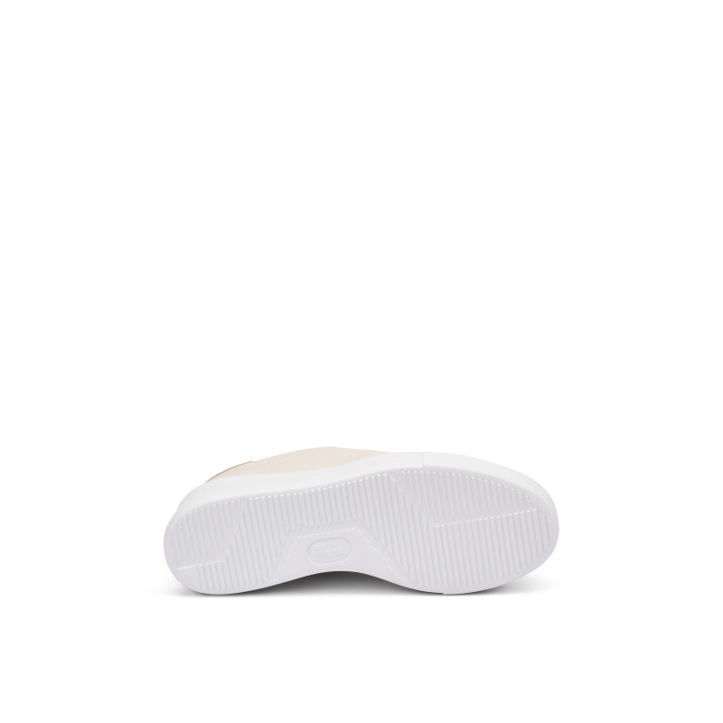 Frau sneakers donna platfrom in pelle vela beige 39K2