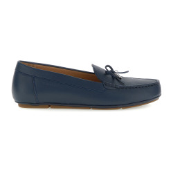 Stonefly mocassini donna Michelle 1 in pelle blu 222314