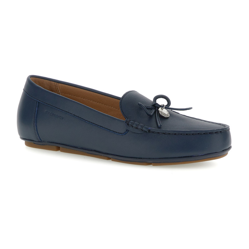 Stonefly mocassini donna Michelle 1 in pelle blu 222314
