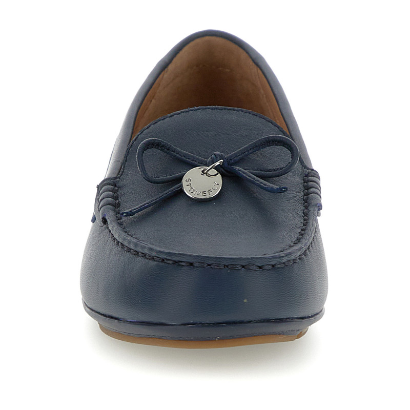 Stonefly mocassini donna Michelle 1 in pelle blu 222314