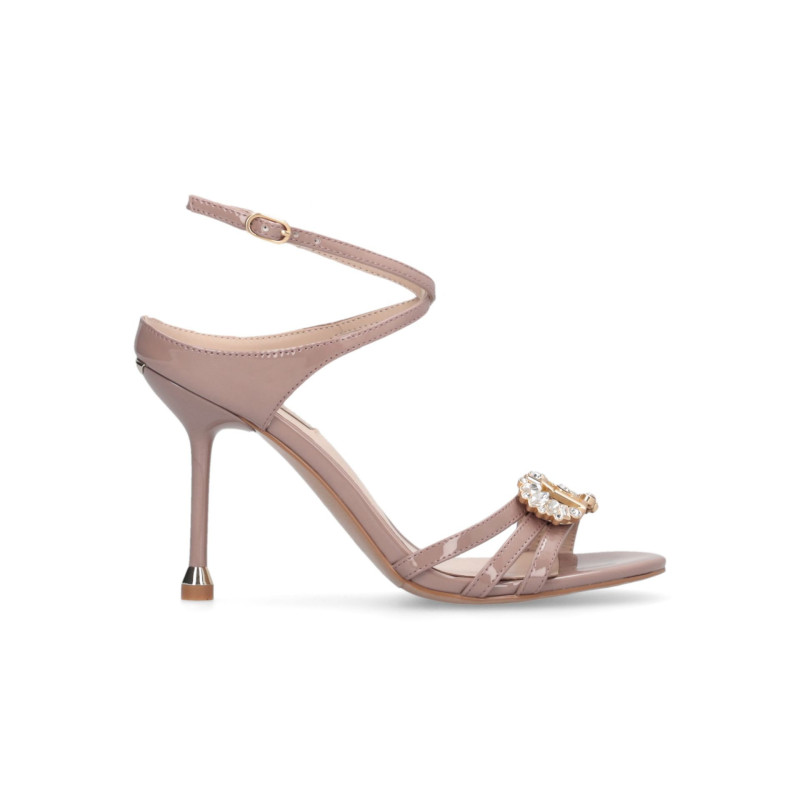 Liu Jo sandali Tracy 03 nude con logo gioiello SA6071EX004