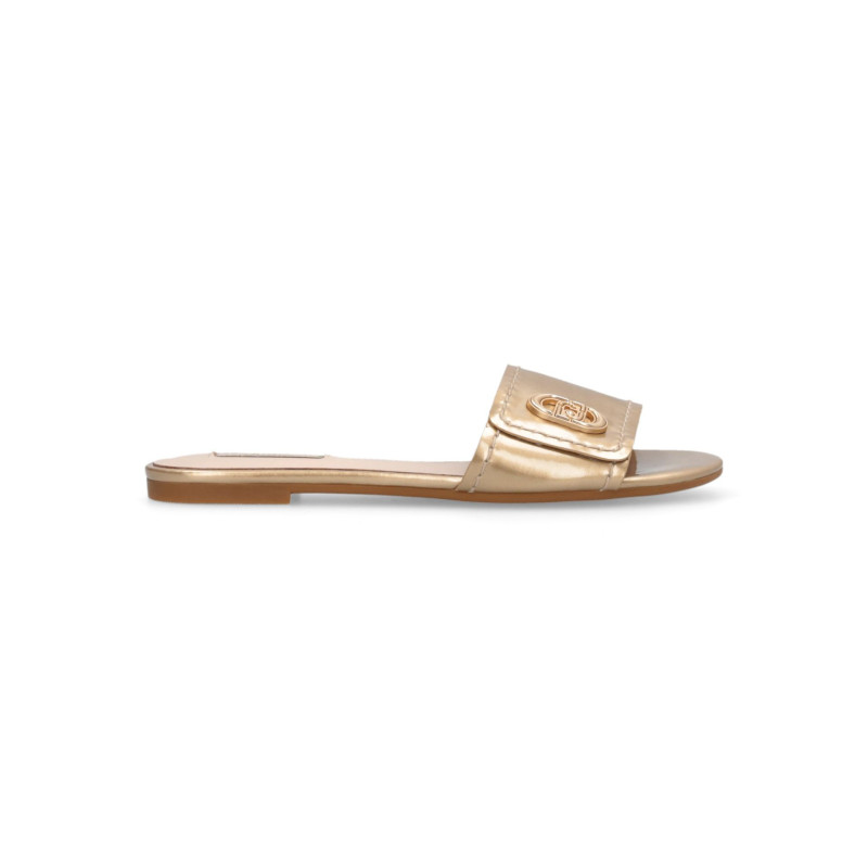 Liu Jo ciabatte flat donna Sandy 03 light gold SA6127EX029