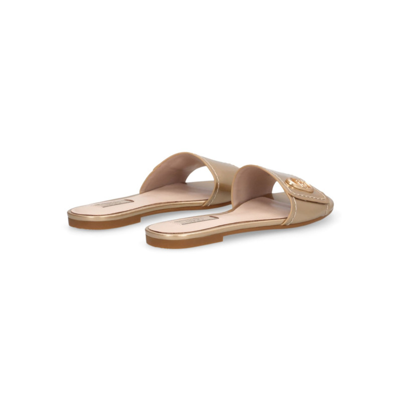 Liu Jo ciabatte flat donna Sandy 03 light gold SA6127EX029
