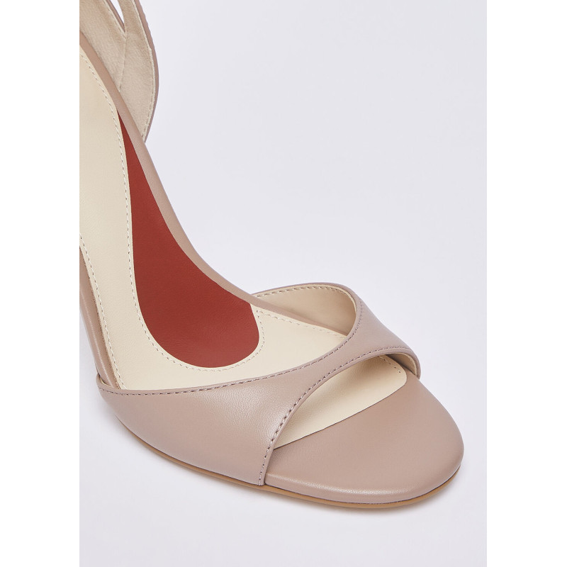 Liu Jo sandali Tracy 02 in nappa col. nude SXX017PX695