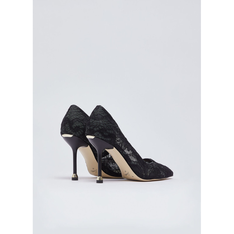 Liu Jo décolleté My Demi 04 in pizzo black SXX009TX300