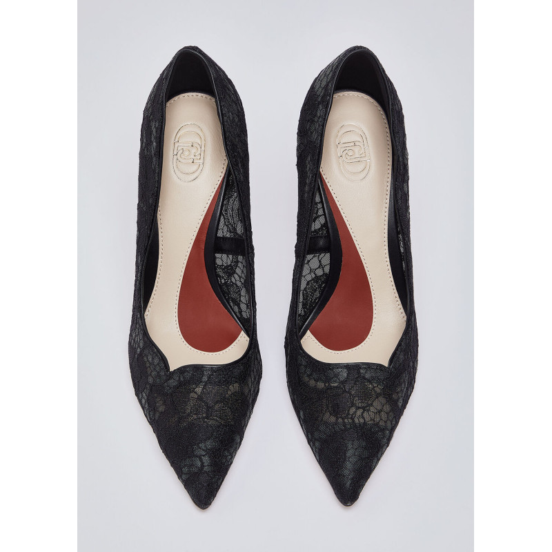 Liu Jo décolleté My Demi 04 in pizzo black SXX009TX300