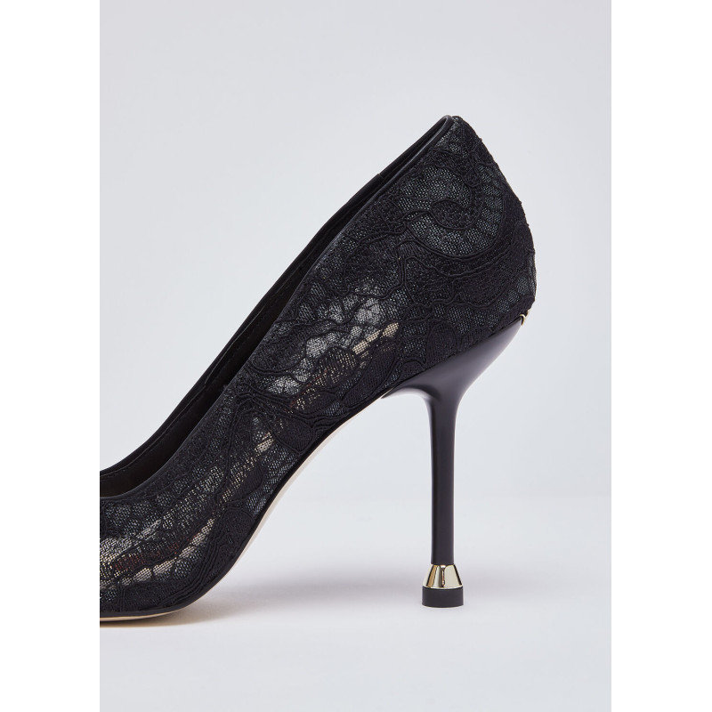 Liu Jo décolleté My Demi 04 in pizzo black SXX009TX300