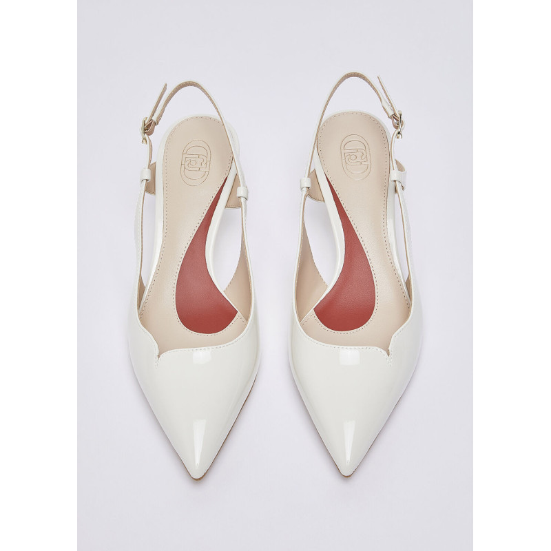 Liu Jo slingback My Deva 14 in nappa milk SXX015P0062