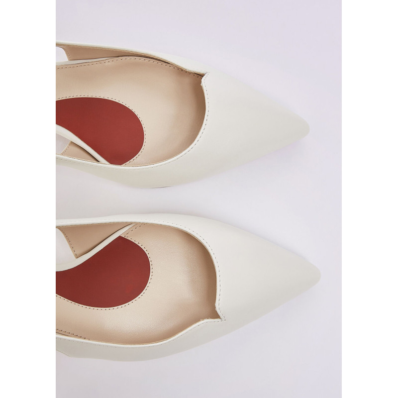 Liu Jo slingback My Deva 14 in nappa milk SXX015P0062