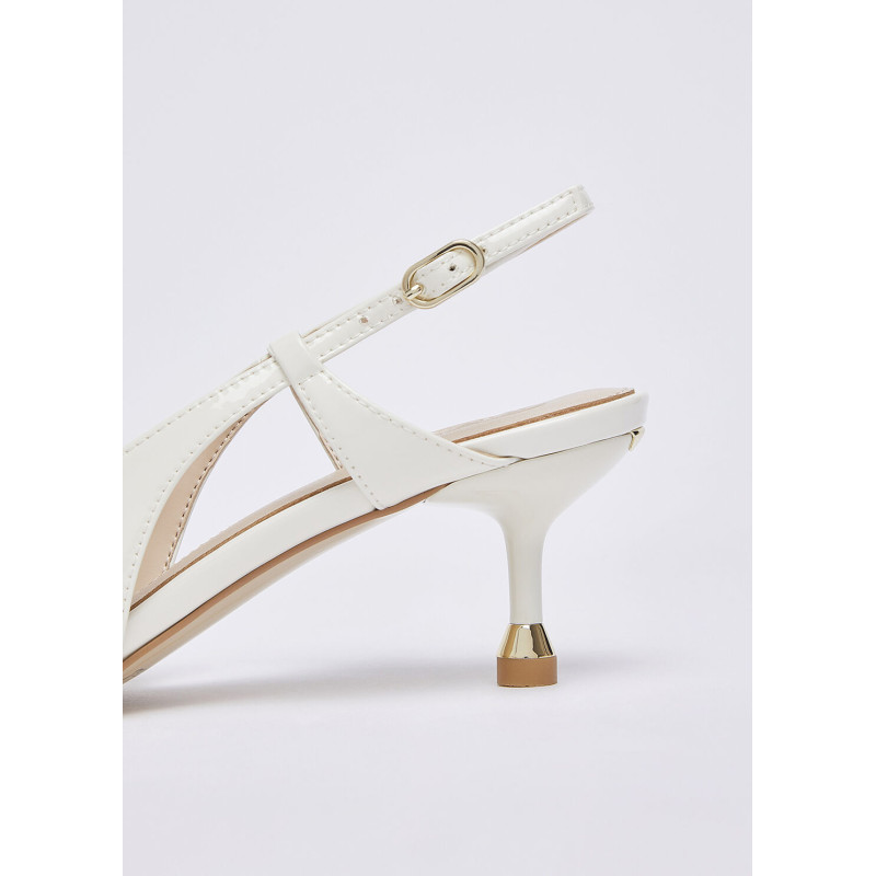 Liu Jo slingback My Deva 14 in nappa milk SXX015P0062
