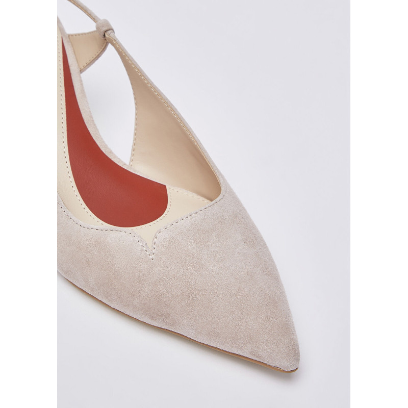 Liu Jo slingback My Deva 14 in suede blush SXX015P0021