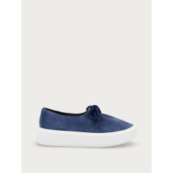 Frau slip on in pelle scamosciata abyss blu 41B2