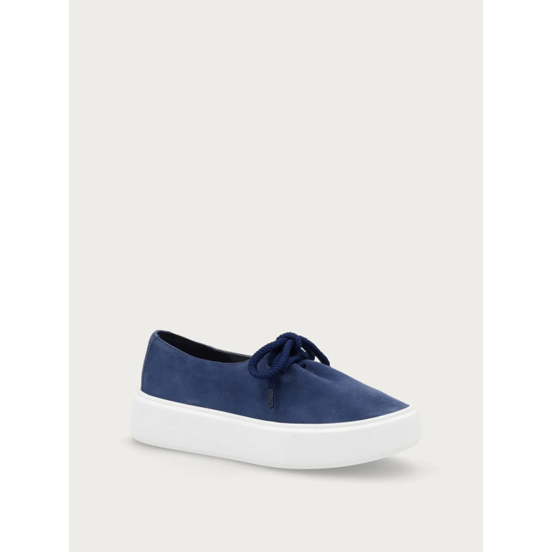 Frau slip on in pelle scamosciata abyss blu 41B2