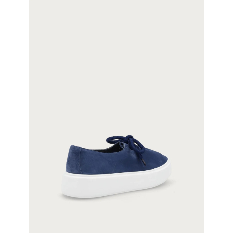 Frau slip on in pelle scamosciata abyss blu 41B2