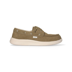 Liu Jo mocassini uomo Riva 01 in suede sage verde 7B5007PX002