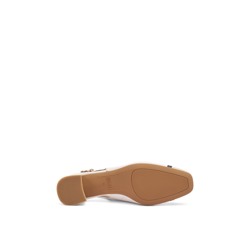 Frau slingback in vernice navy dove 92K0